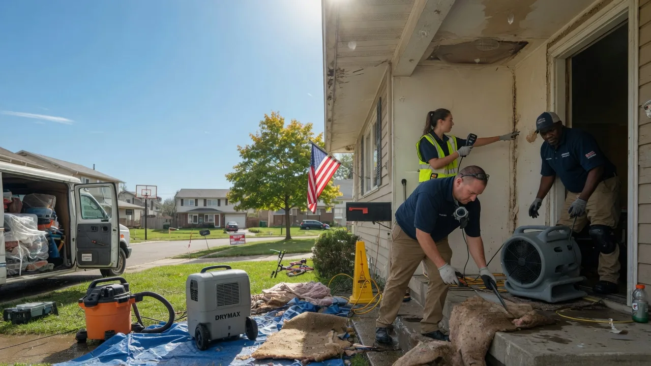 Water Damage Restoration in Tipton, KS near me